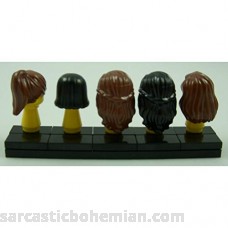 LEGO Minifigure Minifig Hair Pack of 5 Female Hair Pieces B004Y4YNFG